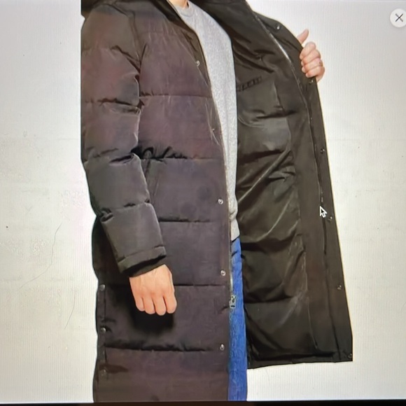 Levi's Men's Arctic Cloth Extra Long Parka. NWT puffer coat. - Picture 6 of 7